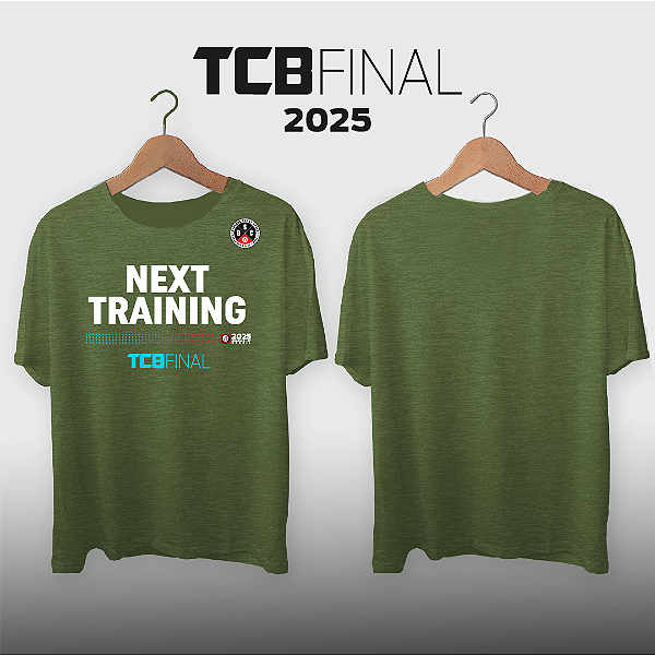 NEXT TRAINING - Times - Camiseta Masculina TCB 2025