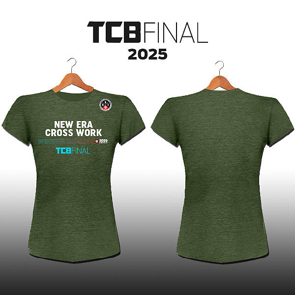 NEW ERA CROSS WORK - Times - Camiseta Feminina TCB 2025