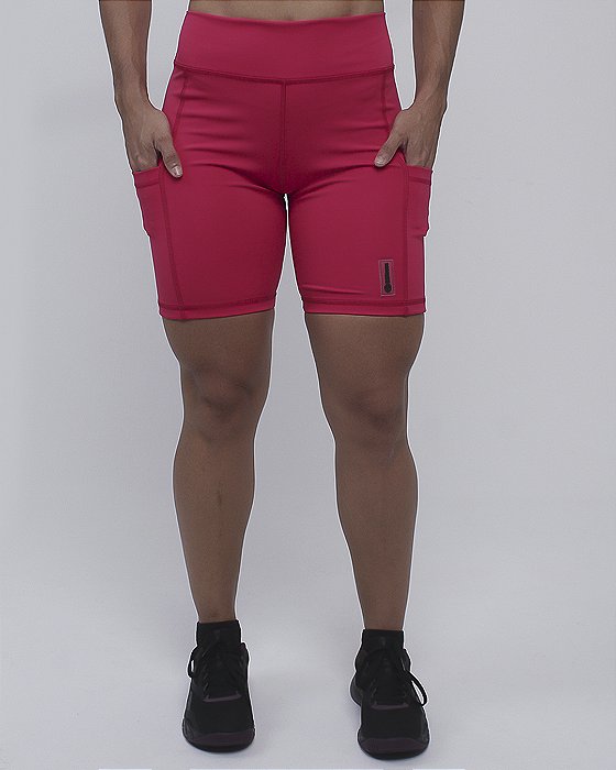 Bermuda Fem. BS Run - Rosa