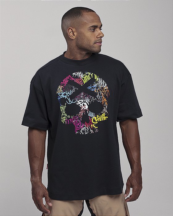 Cam  Big Oversized BS Grafite - Preto