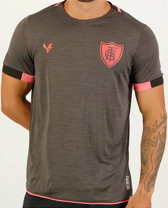 CAMISA VOLT AMÉRICA MG OUTUBRO ROSA 2023