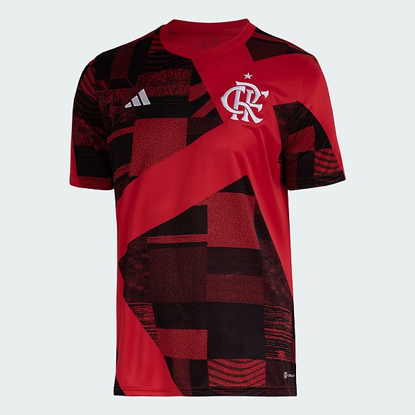 CAMISA ADIDAS FLAMENGO PRÉ JOGO 23-24