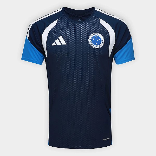 CAMISA ADIDAS CRUZEIRO - TREINO - AZUL ESCURO - 26-27