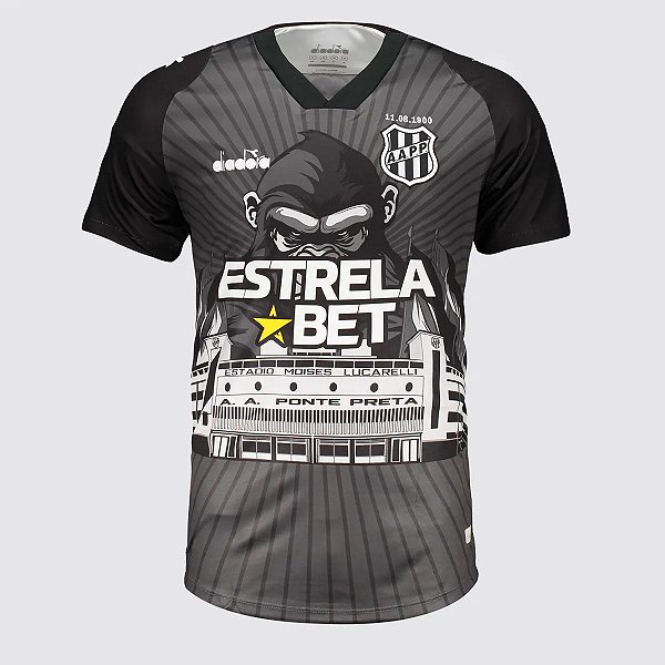 CAMISA DIADORA PONTE PRETA - GOLEIRO - III - 2024