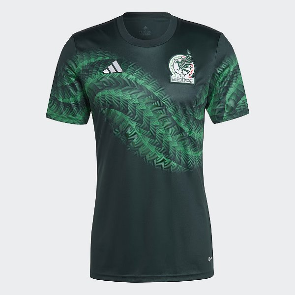 CAMISA ADIDAS MÉXICO PRÉ JOGO 2022