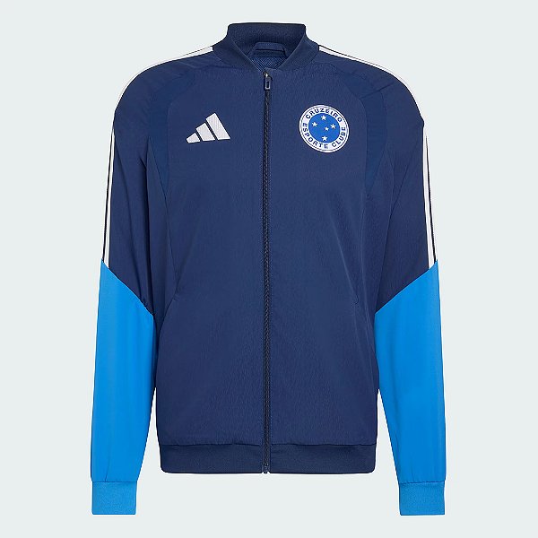 JAQUETA APRESENTAÇÃO ADIDAS CRUZEIRO - AZUL - 26-27