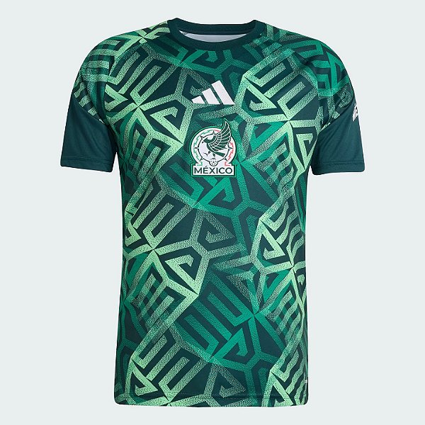 CAMISA ADIDAS MEXICO - PRE JOGO I - 2026
