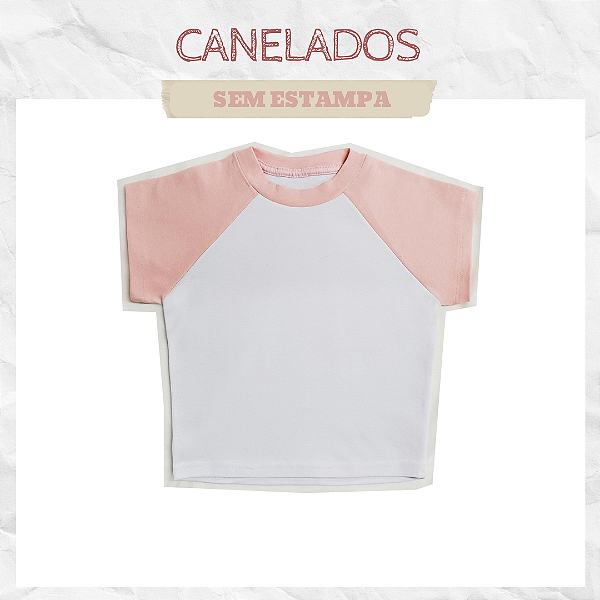 Cropped Raglan Rosa