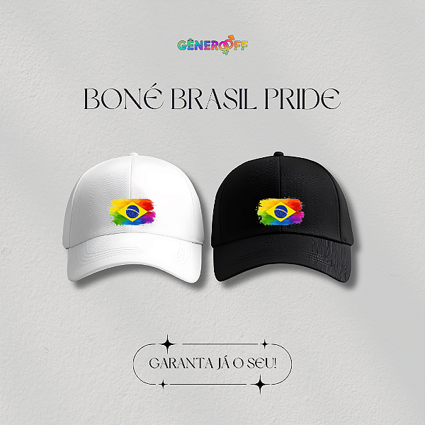 Boné Brasil Pride
