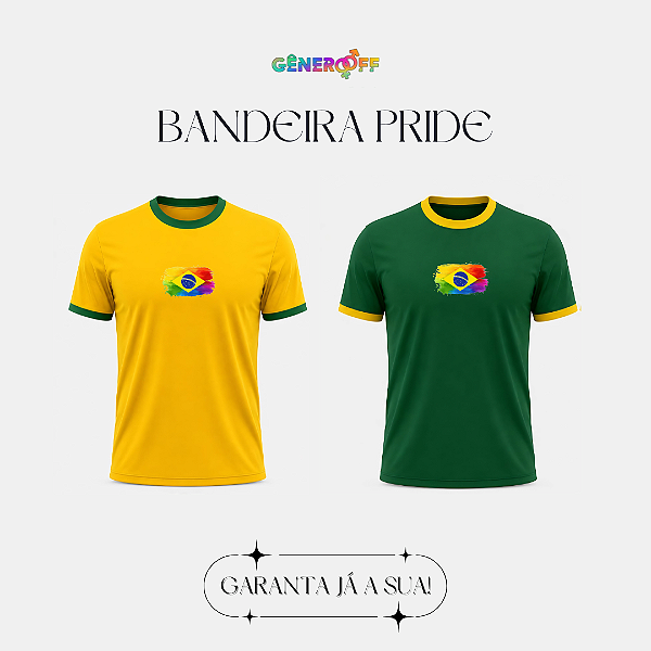 Camiseta Bandeira Pride