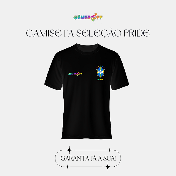 Camiseta Seleção Pride