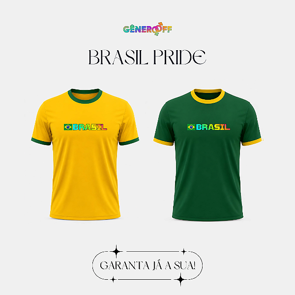 Camiseta Brasil Pride