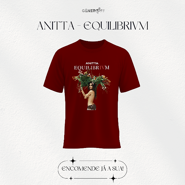 Camiseta Anitta - Capa Equilibrivm