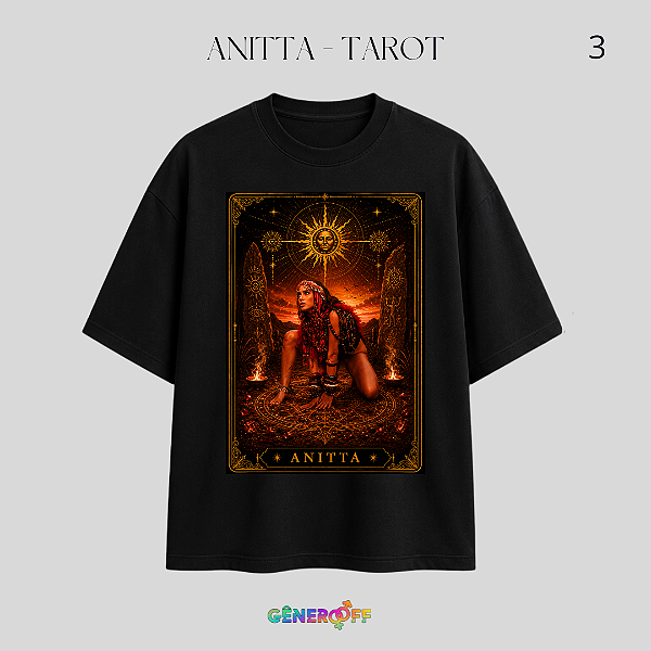 Camiseta Anitta - Tarot 3