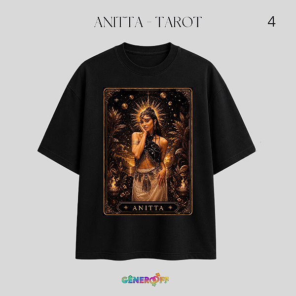 Camiseta Anitta - Tarot 4