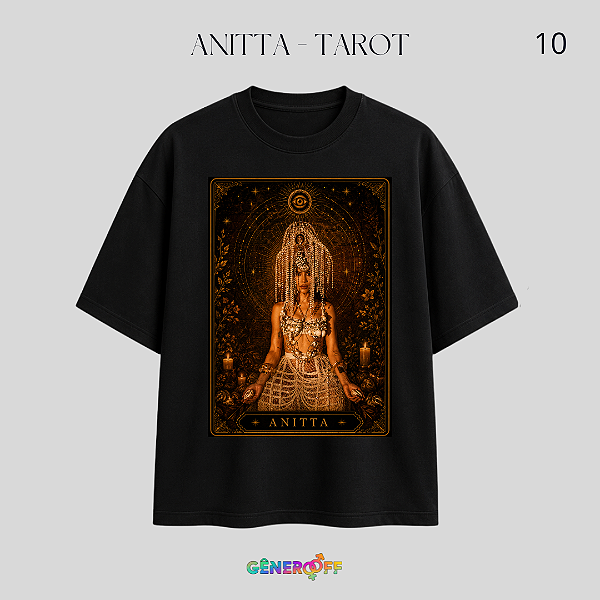 Camiseta Anitta - Tarot 10