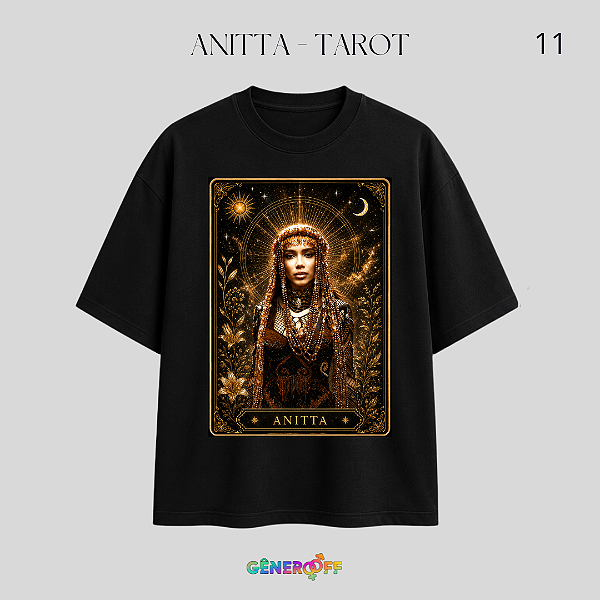 Camiseta Anitta - Tarot 11