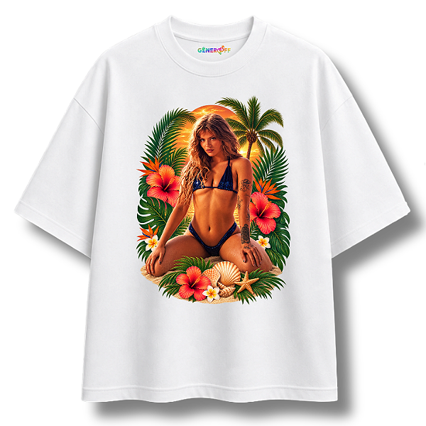 Camiseta Luísa Sonza - Tropical Paradise