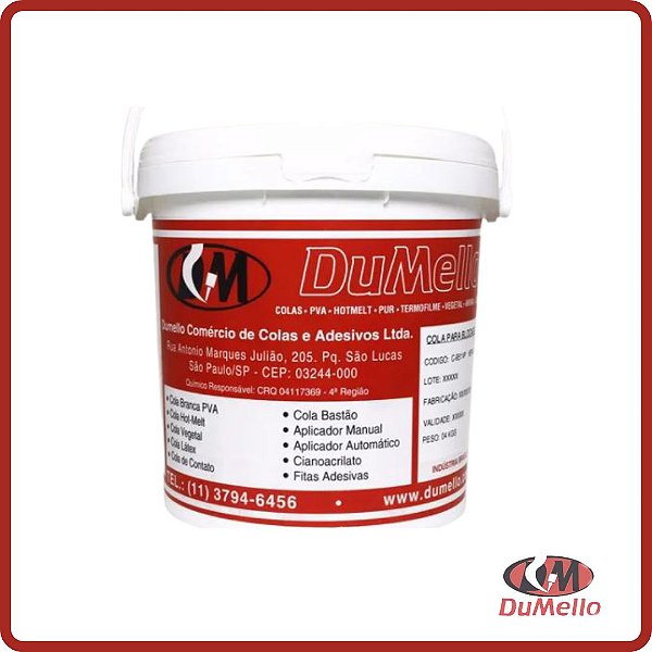Cola Para Blocos De Papel Ou Cola Para Blocagem Branca 5 kg