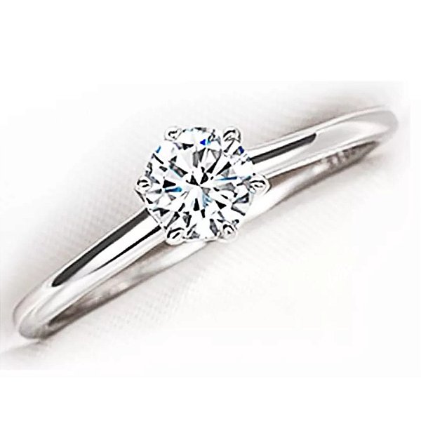 Anel solitário em aço antialérgico. FSNXMJE8A