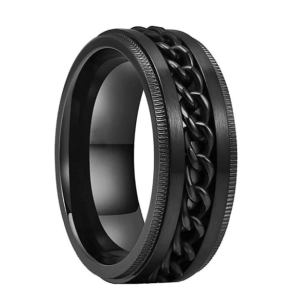 Anel giratório em aço antialérgico. MFFACVH36