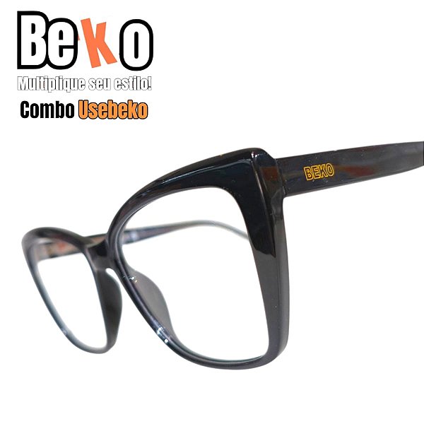 Combo USEBEKO de Armação + lentes blue MCXLWQ7PZ