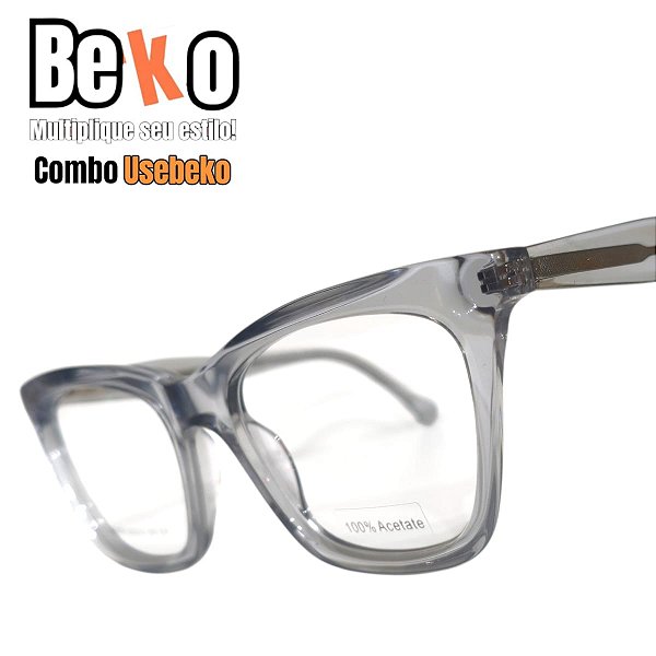 Combo UESEBEKO de Armação + lentes com antireflexo VKBR4GKU3