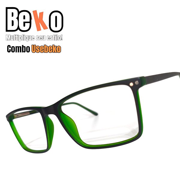 Combo UESEBEKO de Armação + lentes com antireflexo QS8KXWXB3
