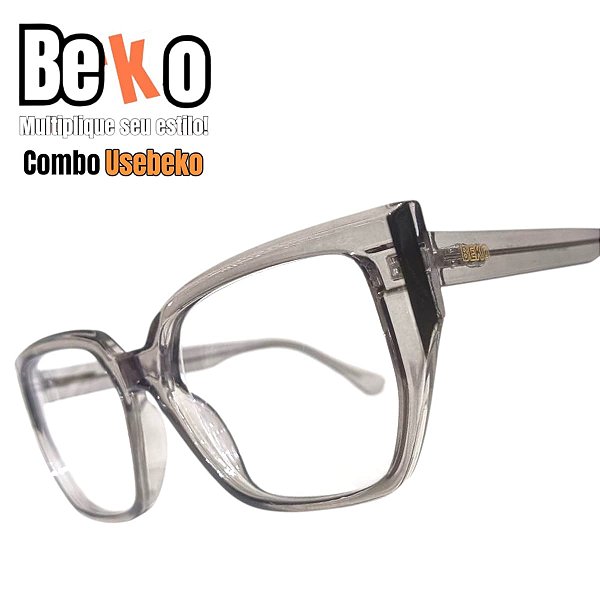 Combo UESEBEKO de Armação + lentes com antireflexo VZYEND47R