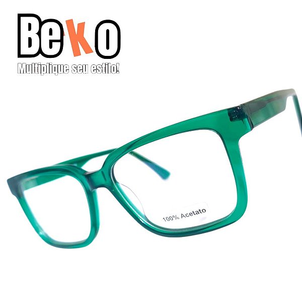 Armação Verde em Acetato Beko 2WJRQVJYU