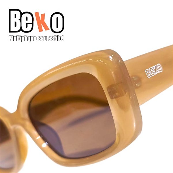 Óculos de Sol Beko Quadrado Caramelo BH3YFRYLX