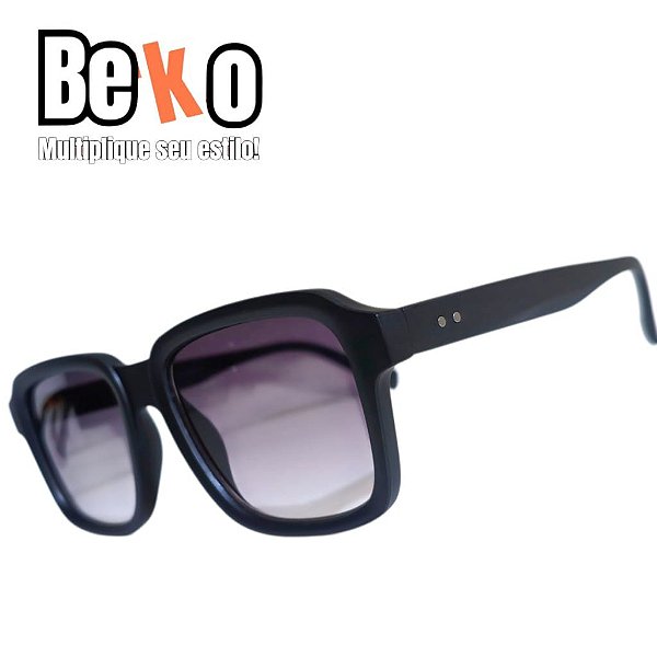 Óculos de Sol Unissex Beko Estilo Quadrado M6NH3JRYY