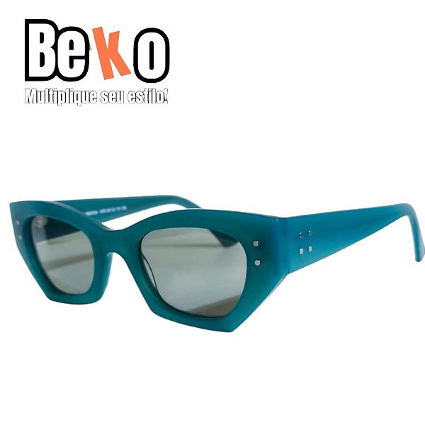Óculos de Sol Gatinho Polarizado Verde - UV400 - BEKO