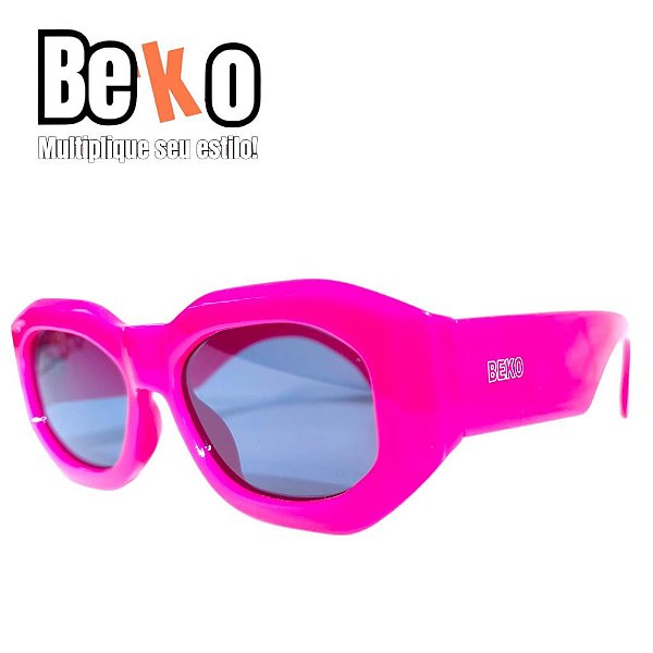 Óculos de Sol Rosa - UV400 - BEKO