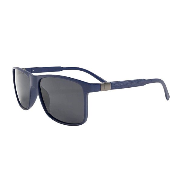 Óculos de Sol Masculino Azul Fosco Polarizado - BEKO