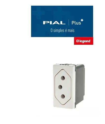 Interruptor Simples 10A/250V Sistema X Pialplus na Elos