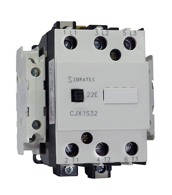 CONTATOR CJX1S 32A 220V - SIBRATEC