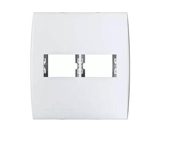 PLACA 4X4 2 MODULOS SEPARADO HORIZONTAL ILUS - SOPRANO A10/90 5TG99030