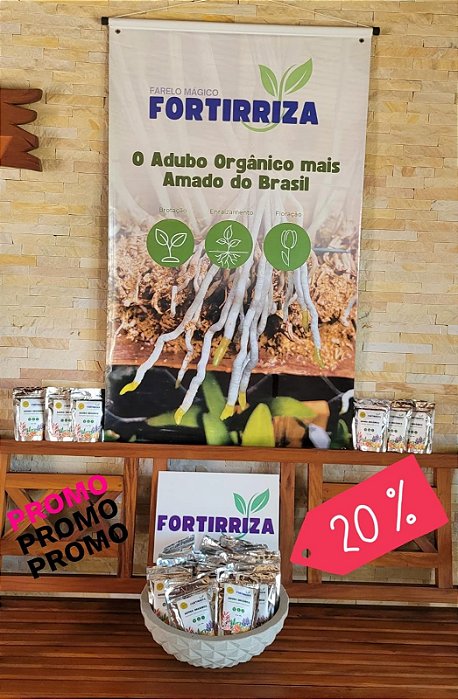Farelo Mágico Fortirriza 120gr