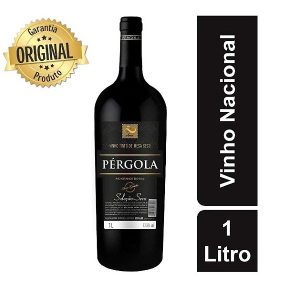 Pérgola Seleção Tinto Seco vd 1000ml
