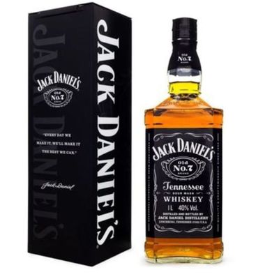 WHISKY JACK DANIEL'S LATA 1000 ML