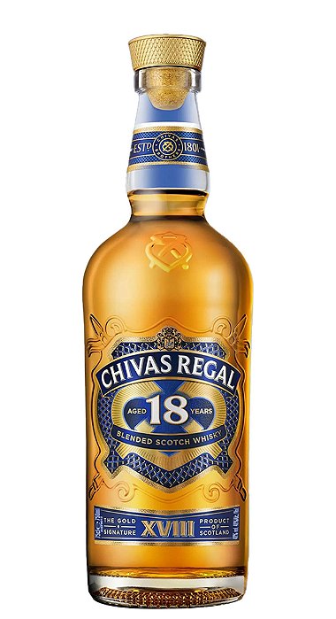 WHISKY CHIVAS REGAL 18 ANOS 750ML