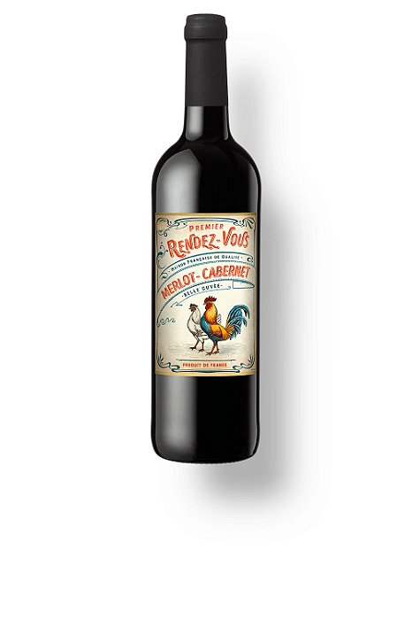 V RENDEZ VOUS MERLOT/CABERNET 750 ML