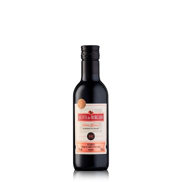 VINHO QUINTA MORGADO TINTO SUAVE 245ML