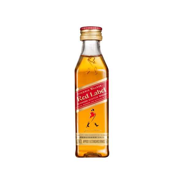 WHISKY JOHNNIE WALKER RED 50ML