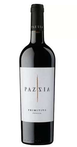 VINHO PRIMITIVO PUGLIA PAZZIA 750ML