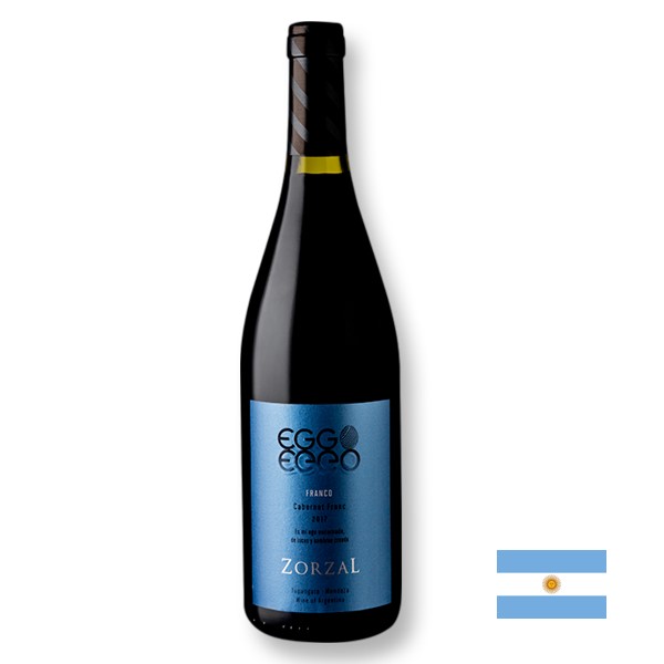 Vinho Zorzal Eggo Franco Cab Franc 750ml