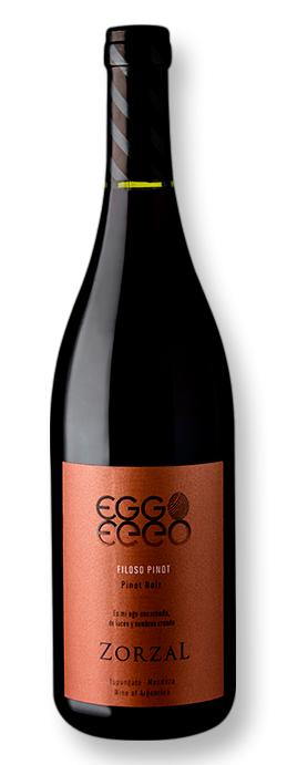 Vinho Zorzal Eggo Filos Pinot Noir 750ml