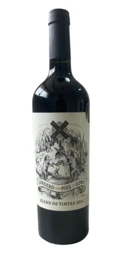 Vinho Cordero Con Piel Lobo Blend Tintas 750ml