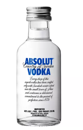 Vodka Absolut 50Ml
